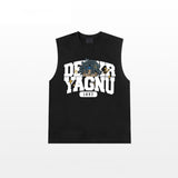 No.1897 Oversized-Fit Lettering Sleeveless (3 colors/724478984899)