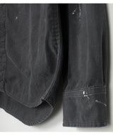  Western Painted Work Shirts [ CHARCOAL ]