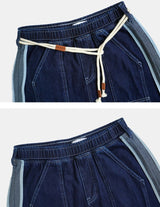 [BELT SET] ロープラインデニムパンツ