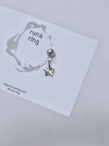 pleat star piercing