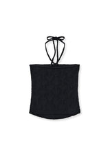 ニットトップ (black)