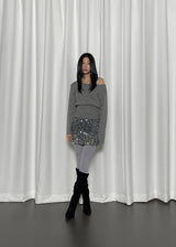 [MADE] Mondrin Alpaca Off-Shoulder Knitwear