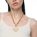 FRUIT SLICE BUBBLE CHAIN NECKLACE