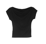 Off Shoulder Ruched Short Sleeve Top