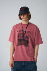 Pigment Road Printed Short-Sleeved