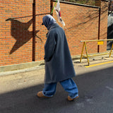 Oversized Wool Balmacaan Coat
