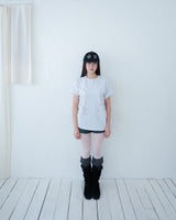 Do re mi T-shirt / white melange