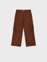  Paisley Corduroy Pants_Brick