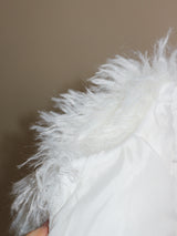 Angel Hairri Fur ボレロ ショートジャケット (Semi Cropped Jacket)
