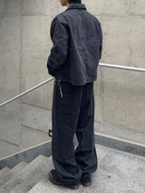 Dyeing Crop Trucker Jacket (No.851)