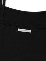 RIBBON SLEEVELESS(BLACK)