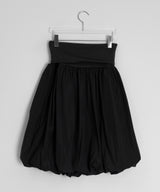 Neva Shirring Balloon Midi Skirt