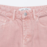 COTTON CANDY DYING SEMI WIDE FIT DENIM PANTS code 21002
