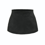 Nina Suede Mini Skirt