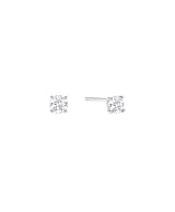 [925 silver] Deux.silver.171 / simple dew earring (4mm)