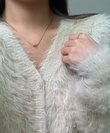 (silver925) シルキービーンネックレス *gold