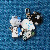 Lucky Hedgehog Keyring