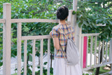 Girl string bag -  Light gray