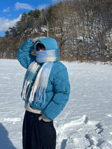 Blue Bear Hooded Padding (4 Colors)