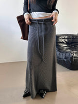 Soft golgi long skirt(3color)