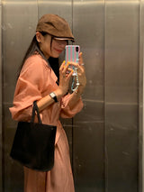 Lessder Organza ベルトドレス