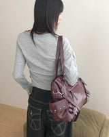 Seleo Shirring Lace Ribbon クロップド長袖ノースリーブカーディガンセット