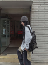 ペイントアンドビンテージレイヤード長袖