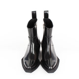 DAVID STONE DVS ANKLE BOOTS (glossy)
