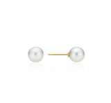 26SS★ Essence 14K(Y) Glory Freshwater Pearl Earrings 9mm