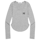 MUSECUT U-NECK LONG SLEEVE T (4Color)