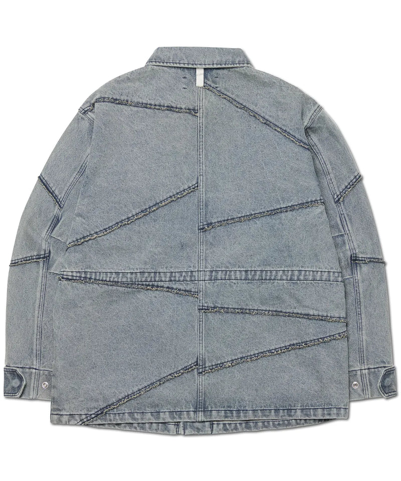 R.C DENIM BDU JACKET - WASHED BLUE