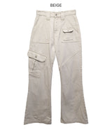 (Unisex) Onne Cargo Flare Work Pants