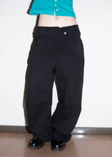 スラントパンツ [Black]