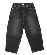 No.0674 C parachute denim wide PT