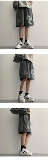 Prom printing Half-length Training Shorts