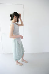 drape off-shoulder sleeveless top(3colors)
