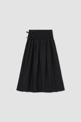 Smocking Skirt / Black