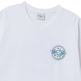 25SS ADLV サターンロゴ半袖Tシャツ ホワイト