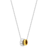 26SS★ [Premium Plating] アイス ブロック AB（C）デュアル リンク ネックレス