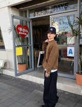No.1101 suede cn neck JK (4color)