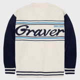 [UNISEX]GRAVER OFニットカーディガン