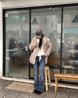 Side pocket boots cut pants