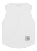 ARINA BUTTON CROP SLEEVELESS (4COLOR)