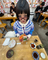 アーガイルカウチンノルディックニットカーディガン
