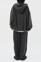 Nerv Pigment Hooded Zip Up (3color)