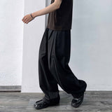 Pleated Tapered Balloon Pants