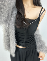 (SOFT-FIT♥) 5 COLORS マイフォームソフトデイリールーズフィットニットカーディガン