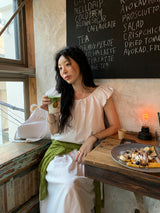 [MADE] エアフリルロングスカート
