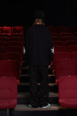 SNOW LOGO LSV T SHIRT / BLACK