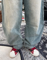 Loupe Wide Dart Denim Pants